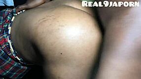 she shares a homemade moment with her partner