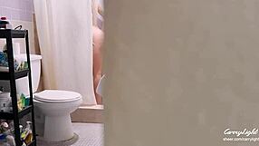 Step Mom Helps Step Son Cum on Her Pussy