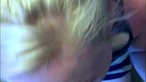 Watch this amateur ex-girlfriend take huge cum shots on her face!