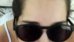 Hot at home, Debora craves deepthroat blowjob and outdoor doggystyle - part 2