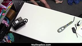 Creepy Security Officer Undresses Teen For Strip Search