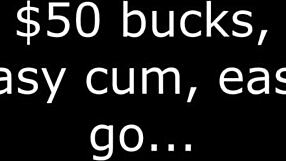 50 Bucks for Quick Cum in Anime Hentai Action