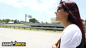 Sophia Steele and Peter Green Perform in Public While Homeless Person Passes By