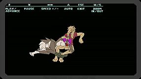 Furry Characters Engage in Doggystyle Sex Outdoors in Predation Game.