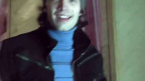 stunning young girl picked up for outdoor sex