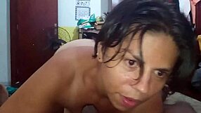 I was pegging that naughty girl in the room, but she was so wild!