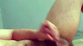 young guy plays with cock, shows ass?