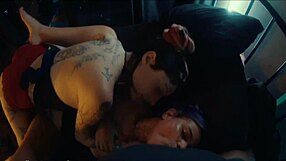 I share my boyfrend with my freind in a bisexual threesome full of domination and bdsm