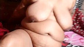 Desi Indian Wife Experiences Intense Anal Penetration with Husband in Bedroom