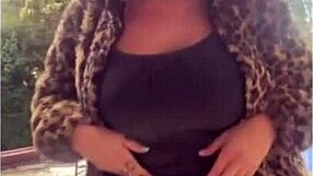 Mature Goddess Undresses, Ripping Clothes for Worship