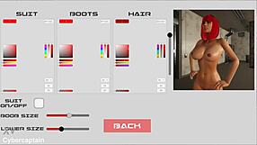 3d bondage, you love this metal fetish game?