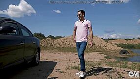 Naked Men Car Wash Turns Gay With Huge Cumshot