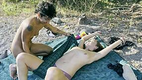 catalan girls having lesbian sex outdoors - real and natural porn