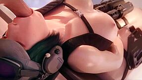 Rainbow six siege ela in cartoon anime hentai with cum scenes