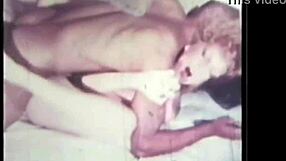 Vintage British Pussy Fucked by Black Cock in Taboo Scene!