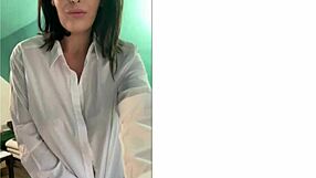 Mature Goddess Undresses, Ripping Clothes for Worship