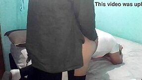 COGEMOS DE PERRITO on a Cold Day in a Cozy Double Bed with Latina Milf Amateurs