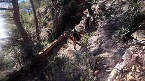 Searching for hidden spots on the street to get wild