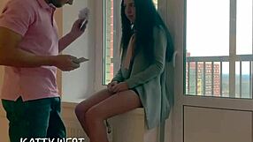 Young Neighbor Katty West Engages In Anal Sex For Money With Explicit Sucking And Fucking