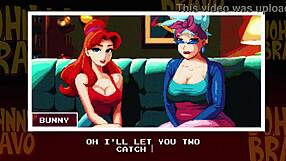 Johnny bravo shows off his monster cock outdoors with a cute handjob 😏