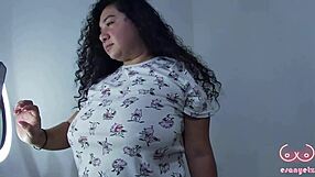 Busty Latina Dances Seductively for Her Brother-in-Law