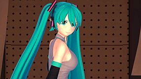 Hatsune Miku Gets Fucked Hard In Vocaloid Sex!