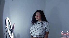 Busty Latina Dances Seductively for Her Brother-in-Law