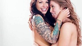 Lesbian Girl Prepares For Threesome With Licking And Ass Play