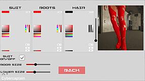 3d bondage, you love this metal fetish game?