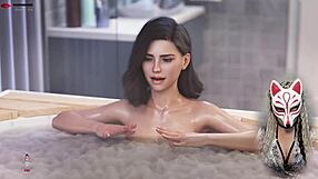 Ms Denvers - Ep 14 Spying on Sexy Milf Bathing with Big Tits