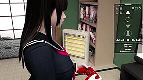 part 1: this japanese teen gets intimate with her friend 😏