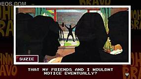 Johnny bravo shows off his monster cock outdoors with a cute handjob 😏