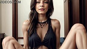 jerk-off challenge with lana lang in comic contest