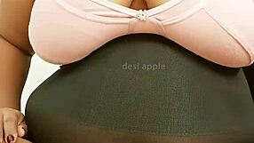 Sexy Indian Coed Strips Naked in College