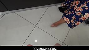 Blonde Stepmom Trophy Wife Fucks in POV Taboo Scene