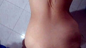 After Entering Neighbor's Home, I Fuck Her Shaved Pussy and Cum Inside