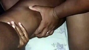 Preta Gulosa Deepthroats Big Tits Ebony Slut in Lingerie Orgasm