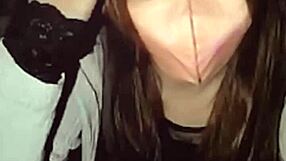 Exposed! Pervert crossdresser shows ass in shade!