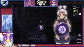 Paya den blonde anime tøs fingeres af muskuløs bodybuilder til sprøjt og orgasme