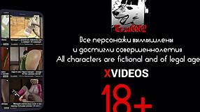 raven tells the story of sucking a big dick in 3d hentai