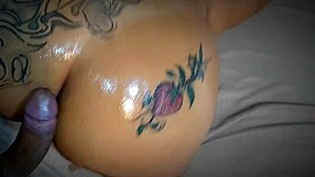 Hot Latina Mom Sucks Big Cock And Gets Ass Oiled