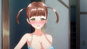 A big dick monster fuck an anime family