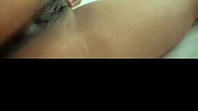 Sexy Morena Masturbates Her Hairy Vagina