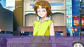 My wife explores a fun anime game with neighbor adventures