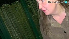 Cracky, the mature slut, forgets about the objects in her shaved pussy during outdoor fun with her friend.