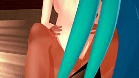 Hatsune Miku dobi trd jebok v Vocaloid seksu!