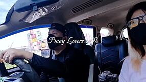 Tinuruan mag drive si stepsister hanggang itunuro nya din kantutin ang pekpek nya