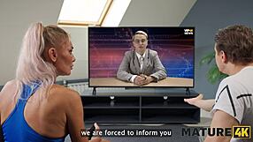 Mature4k Russian Milf Craved CUMSHOT Thinking World’s END!
