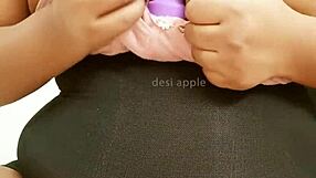 Sexy Indian Coed Strips Naked in College