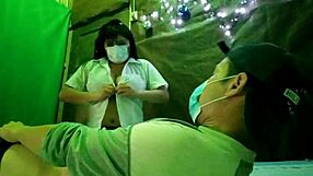 stepmother enjoys authentic challenge with stepson in video